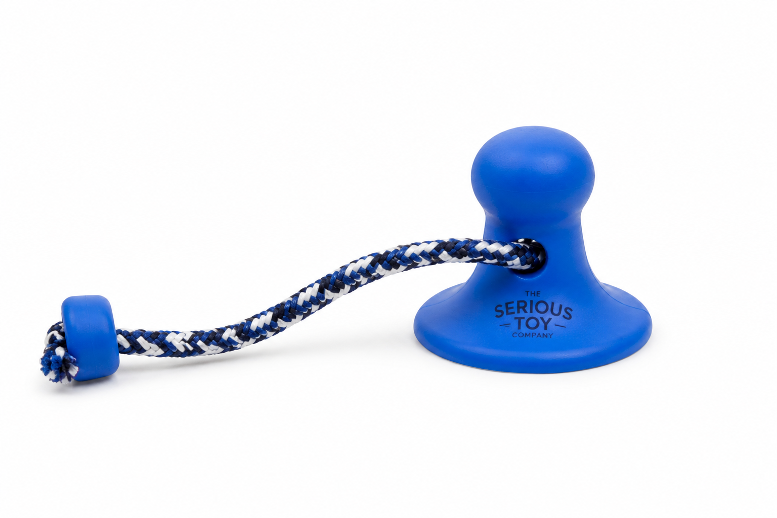 Suction Cup Dog Tug Toy with Rope – Interactive Pull & Chew Toy for Indoor Play | The Serious Toy Company